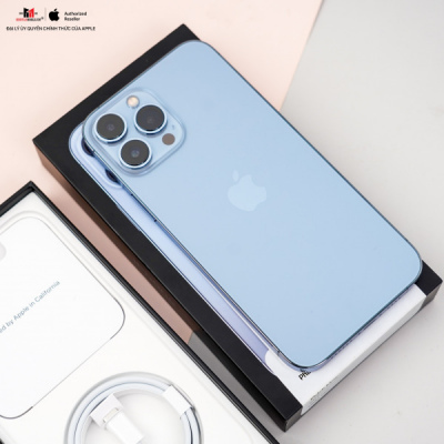 [KÈO THƠM] iPhone 13 Promax 128GB Blue Fullbox - Likenew - Chính hãng VN/A (Hộp cáp mới)