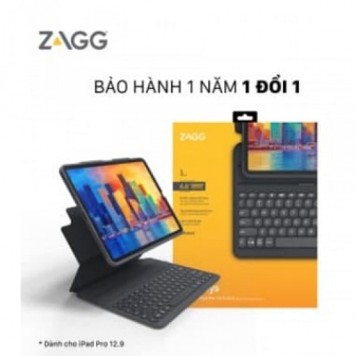Ốp lưng kèm bàn phím ZAGG Pro Keys iPad Pro 12.9 inch 2021