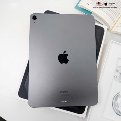 [KÈO THƠM] iPad Air 5 64GB Wifi Gray Likenew Fullbox - Chính hãng VN/A (Fullbox - Seal - Chưa Active - Chấm bụi ở màn hình)