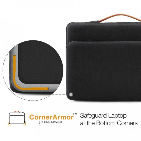 A14-B02H - Túi chống sốc TOMTOC Briefcase MB Pro 13” NEW Black - 6