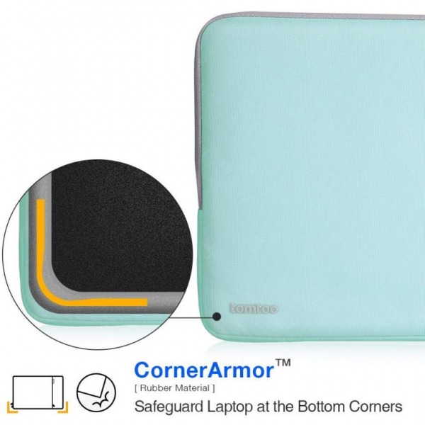 A13-C02B - TÚI CHỐNG SỐC TOMTOC (USA) 360° PROTECTIVE MACBOOK AIR PRO 13″ NEW LIGHT BLUE - 3