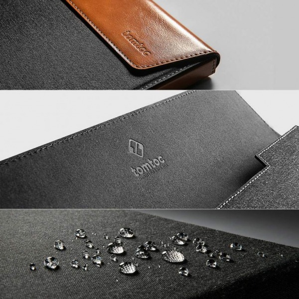 H15C02Y - Túi chống sốc MacBook 13 inch Tomtoc Premium Leather - 3