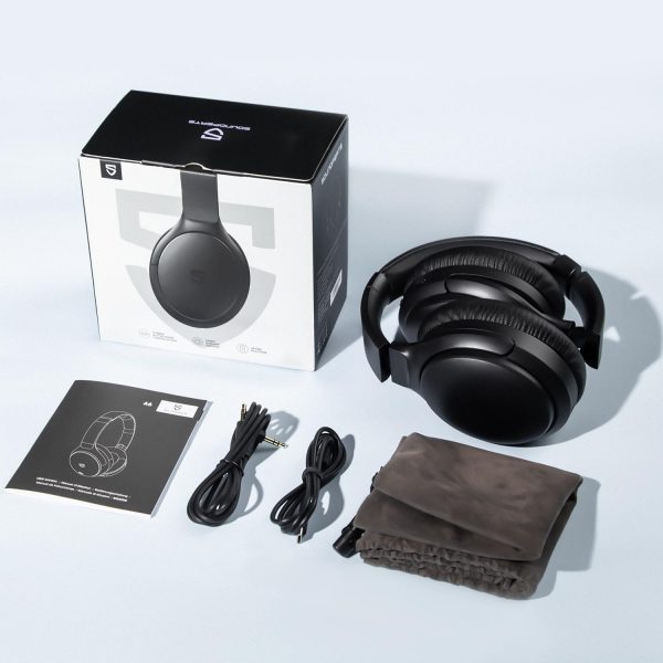 A6BK - Tai nghe chụp tai Bluetooth Soundpeats A6 - 2