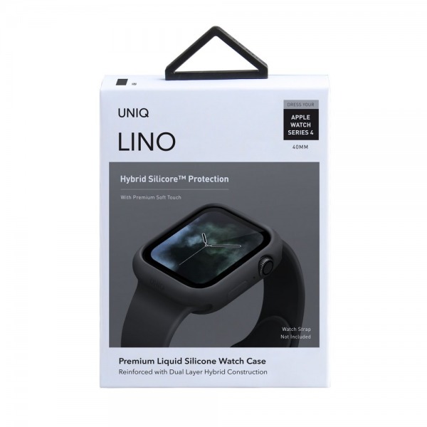 UNIQ44LINOBLK - Ốp Apple Watch UNIQ Lino Silicone - 3