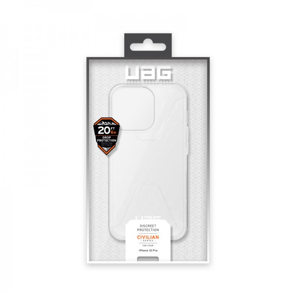 11315D110243 - Ốp Lưng UAG Civilian iPhone 13 Series – Frosted Ice - 3