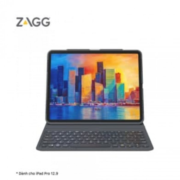 103407963 - Ốp lưng kèm bàn phím iPad Pro 12.9 inch 2021 ZAGG Pro Keys - 2