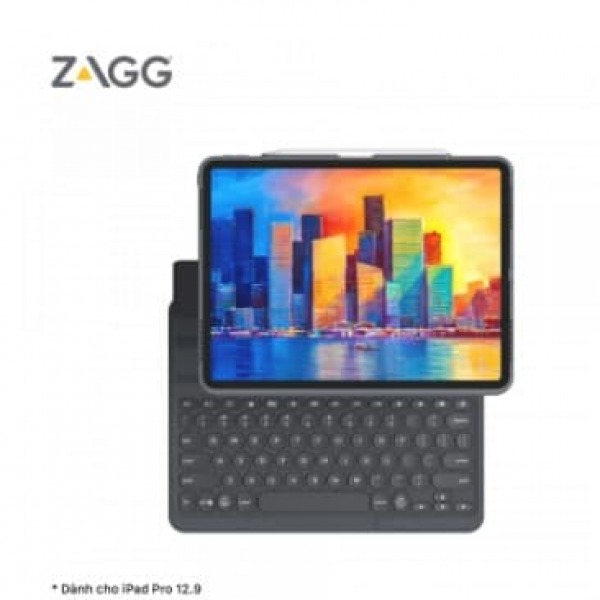 103407963 - Ốp lưng kèm bàn phím iPad Pro 12.9 inch 2021 ZAGG Pro Keys - 4