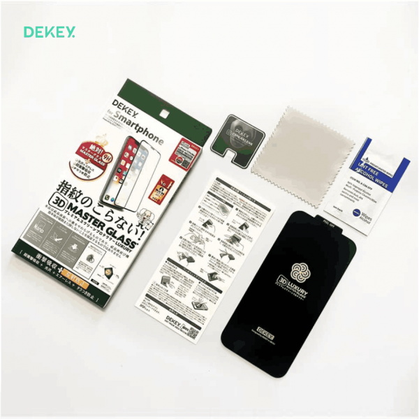 41180551401 - Cường lực Dekey Luxury ( có viền ) cho iPhone 11 series iPhone X series - 4