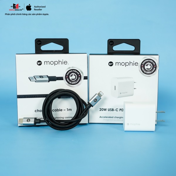 CBMOPHIE20WBK - Combo Cốc Cáp sạc nhanh Mophie Power Delivery 20W USB-C - 11