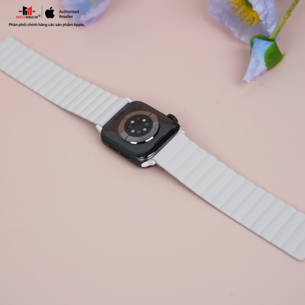 UNIQ41REVBLUBLK - Dây đeo Apple Watch UNIQ Revix Reversible Magnetic Silicone Strap - 8