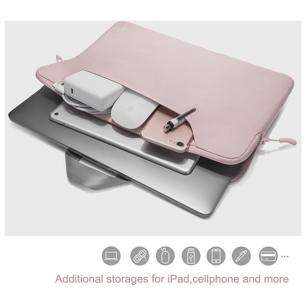 A21C01C - Túi chống sốc MacBook 13 14 inch Tomtoc Slim Handbag - 4