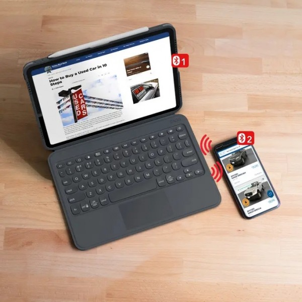 103407937 - Bàn phím iPad Pro 11 inch ZAGG kèm bàn di chuột - 8