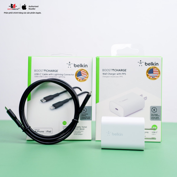 WCA004DQWH - Cốc sạc nhanh Belkin 25W Type-C PD Wall Charger - 10