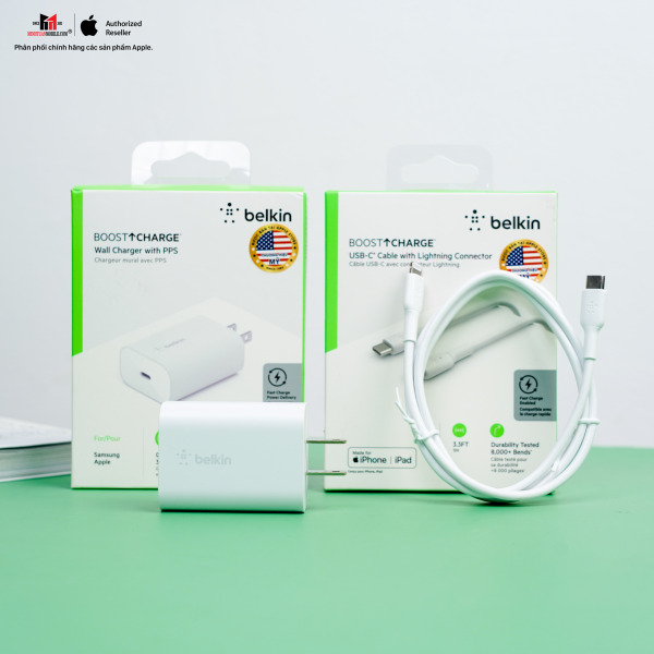 WCA004DQWH - Cốc sạc nhanh Belkin 25W Type-C PD Wall Charger - 16