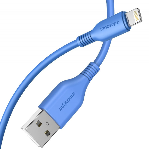 JIAL150LBL - Cáp USB-A to Lightning Innostyle Jazzy MFi 1.5M JIAL150 - 17