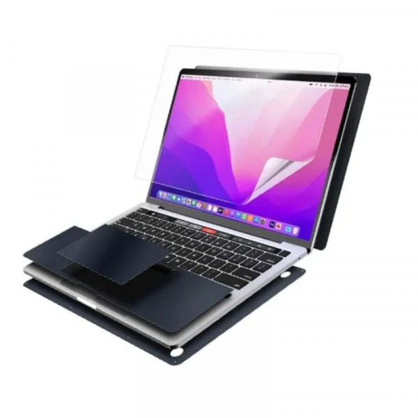 MOC4054 - Bộ dán MacBook Air M2 13.6 inch MOCOLL 5 in 1 - 2