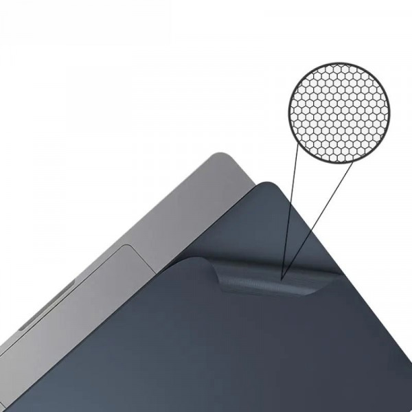 MOC4054 - Bộ dán MacBook Air M2 13.6 inch MOCOLL 5 in 1 - 5