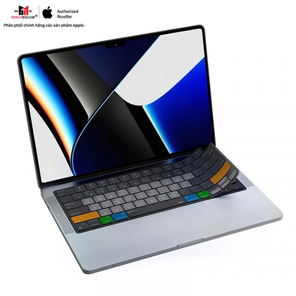 JCP2444 - Phủ phím MacBook Air M2 Pro M1 2021 JCPAL Verskin Learn - 2