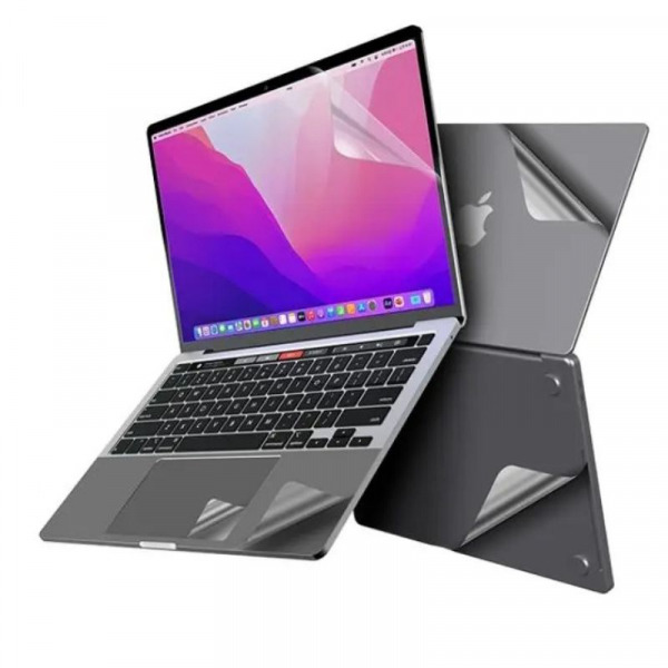 MOC4078 - Bộ dán MacBook Pro M2 13.3 inch Mocoll 5 in 1 - 4