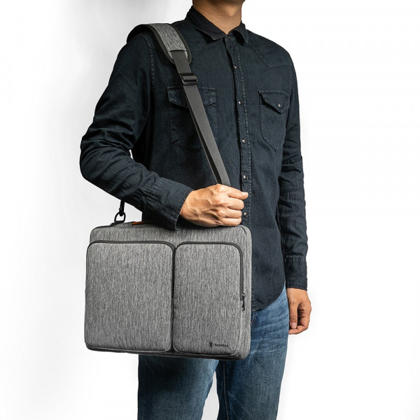 A42C01B01 - Túi xách chống sốc MacBook 13 14 inch Tomtoc Shoulder Bags A42C01 - 14