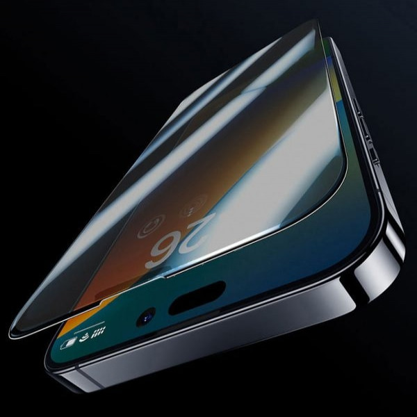 BJ410 - Cường lực chống vân tay iPhone 14 Plus 13 Pro Max Mipow Kingbull Premium Silk HD (2.7D) - 3