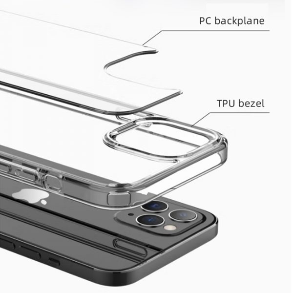 MGC14ACR - Ốp lưng MagSafe iPhone 14 Mipow Tempered Glass Transparent - 4