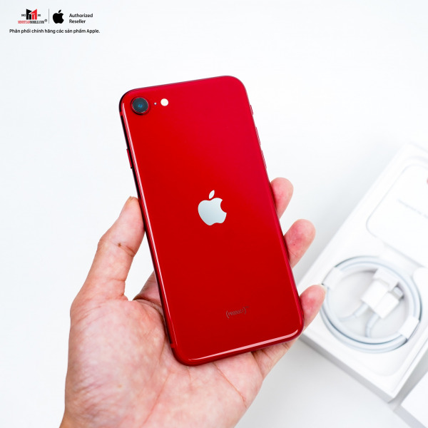 SE 2022 64 RED LIKENEW - [KÈO THƠM] iPhone SE 2022 64GB Red Likenew Fullbox - Chính hãng VN A (Sạc 2 lần) - 3