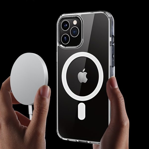 MGC14CCR - Ốp lưng MagSafe iPhone 14 Pro Mipow Tempered Glass Transparent - 2