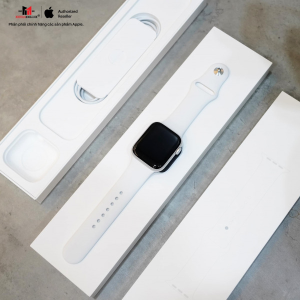 GY6HH04NQ1RN - [KÈO THƠM] Apple Watch S6 GPS 44mm Silver Fullbox Likenew - Chính Hãng VN A (Máy trả bảo hành) - 4