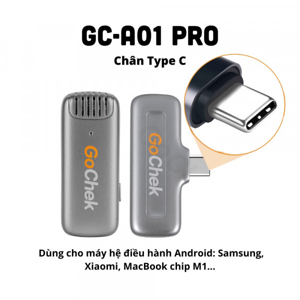 GCA01PRO - Micro thu âm GoChek Pro cho Type-C - 5