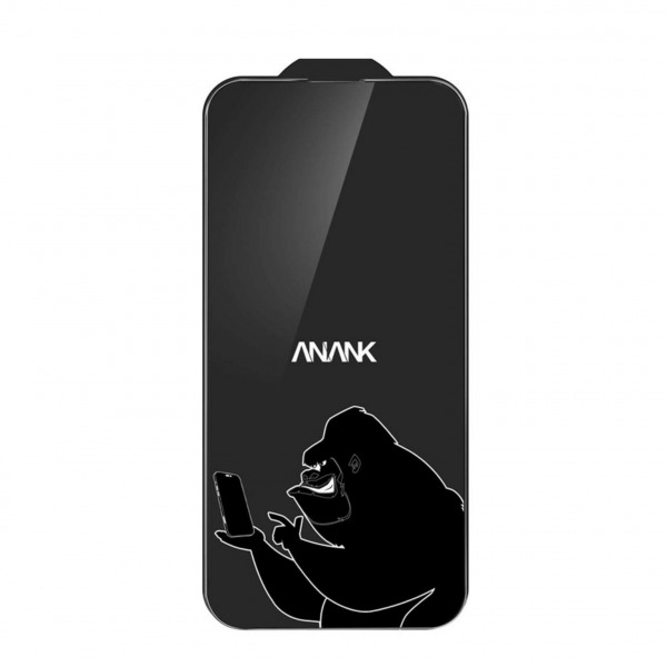 93900287 - Cường lực iPhone 14 ANANK Corning Gorilla cao cấp (viền đen) - 2