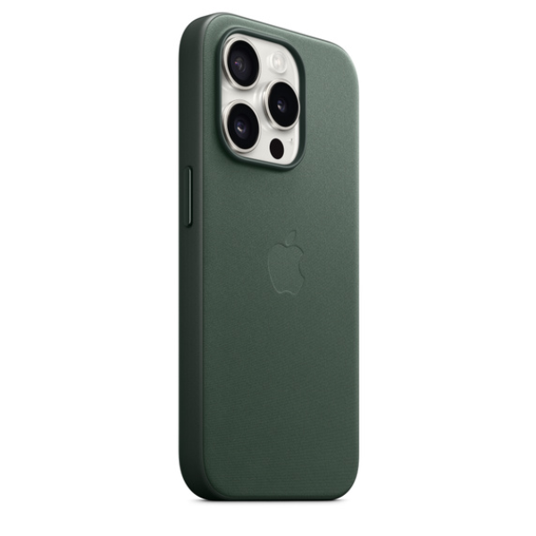 MT4L3FE A - Ốp lưng MagSafe iPhone 15 Pro Apple FineWoven Chính Hãng - 6