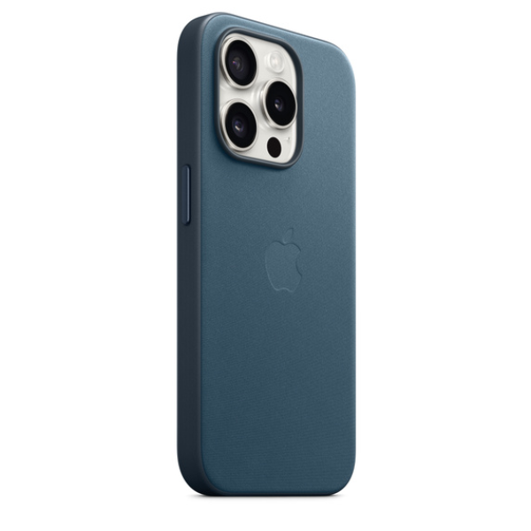MT4L3FE A - Ốp lưng MagSafe iPhone 15 Pro Apple FineWoven Chính Hãng - 12