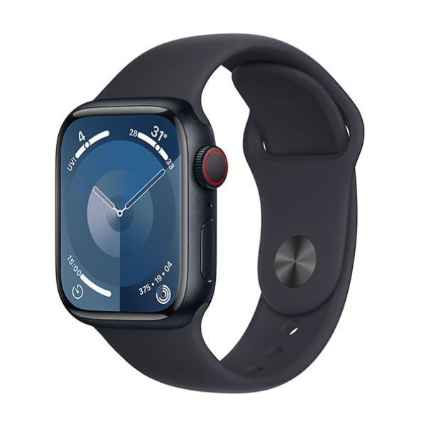 Apple Watch S9 LTE 41mm Viền Nhôm Dây Cao Su - Chính hãng VN/A