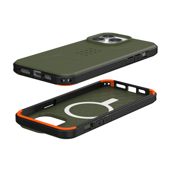 114295119049 - Ốp lưng Magsafe iPhone 15 Pro Max UAG Civilian - 5