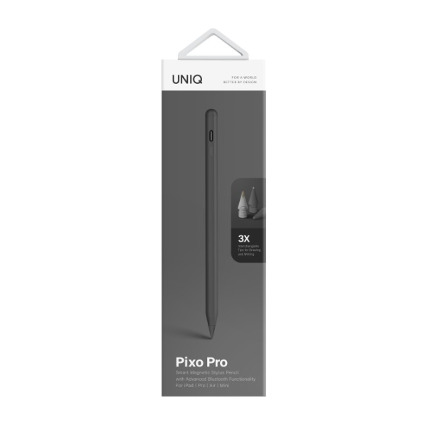 Bút cảm ứng UNIQ Pixo Pro cho iPad - UNIQPIXOPRODARKGREY