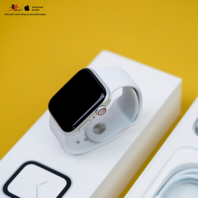 [KÈO THƠM] Apple Watch S4 LTE 44mm Silver - Likenew