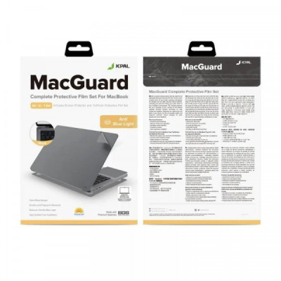 Bộ dán MacBook Pro M2 13.3 inch JCPAL Macguard All In One Set