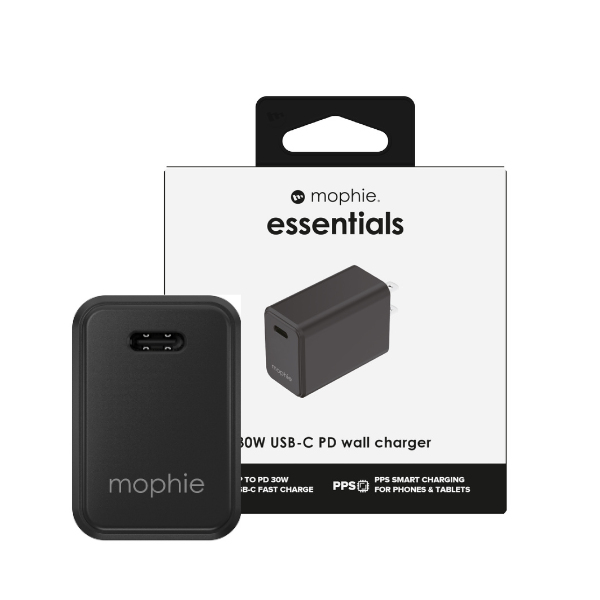 Cốc sạc nhanh Mophie Essentials 30W Type-C PD 1C - 409912207