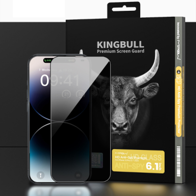 Cường lực chống vân tay iPhone 15 Pro Mipow Kingbull