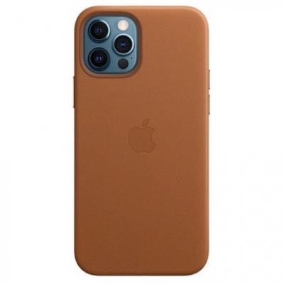 Ốp Lưng Leather Apple iPhone 12/12 Pro Brown - MHKF3ZA/A