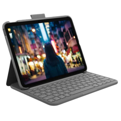 920009469 - Ốp lưng kèm bàn phím iPad 10.2 inch 2021 Logitech Slim Folio