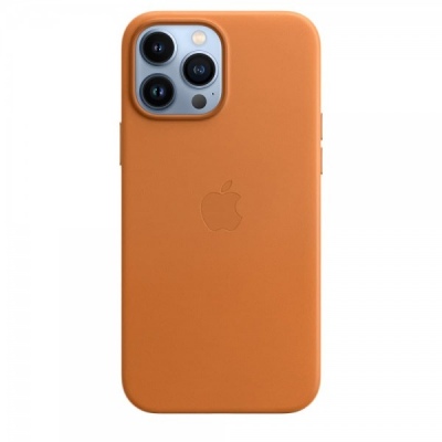 MM1L3FE A - Ốp lưng iPhone 13 Pro Max Apple Leather MagSafe Chính Hãng