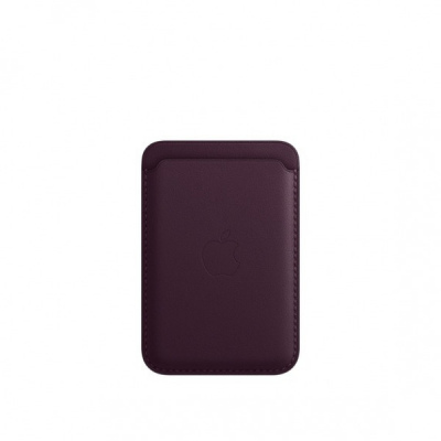 MM0T3FE A - Ví da Phone Leather Wallet with MagSafe - Dark Cherry